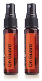 doTERRA bruma On Guard frontal mostrando el pack y uso portátil