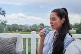 doTERRA Breathe textura del aplicador destacando absorción rápida