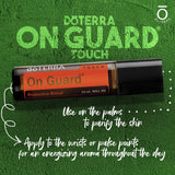 doTERRA On Guard Touch detalle del aplicador roll-on, aplicación limpia y controlada