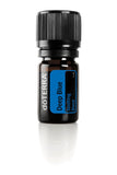 doTERRA Deep Blue frente del envase muestra tamaño 5 ml y portabilidad