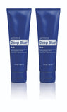 doTERRA Deep Blue Rub vista frontal con envase doble y etiquetado visible
