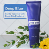 doTERRA Deep Blue Rub uso en deportista mostrando comodidad tras ejercicio