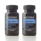 doTERRA frasco DigestZen frente mostrando diseño y conveniencia