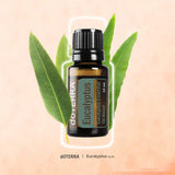 doTERRA masaje con aceite diluido, sensación revitalizante