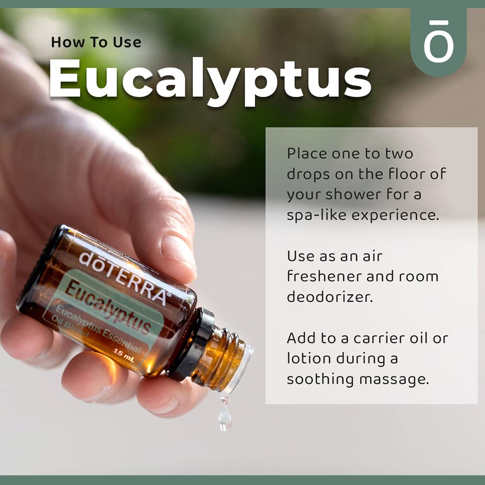 doTERRA ambiente de hogar con Eucalyptus Radiata, energía fresca