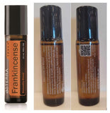 doTERRA roll-on Frankincense etiqueta clara con información CPTG visible