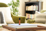 doTERRA roll-on Frankincense detalle de textura, aplicador suave y controlado