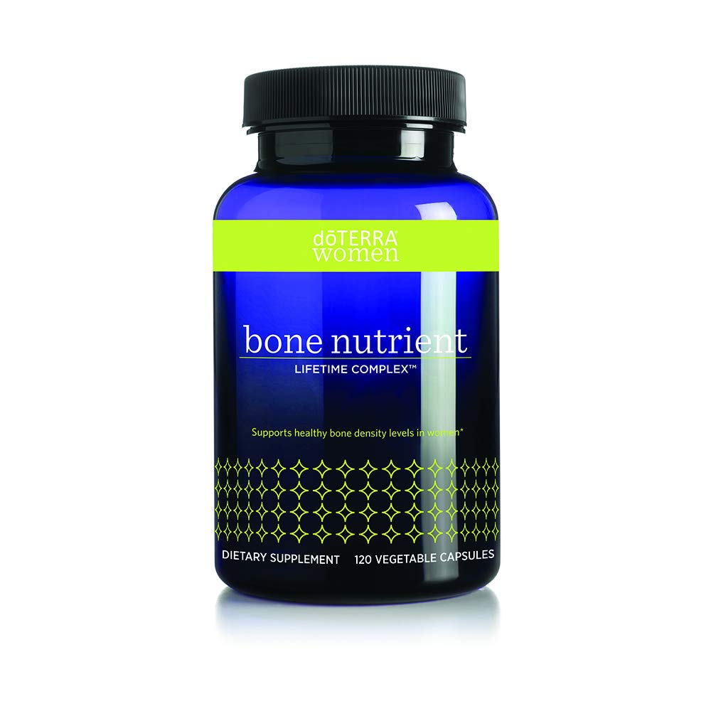 doTERRA envase frontal del producto que muestra ingredientes y beneficios