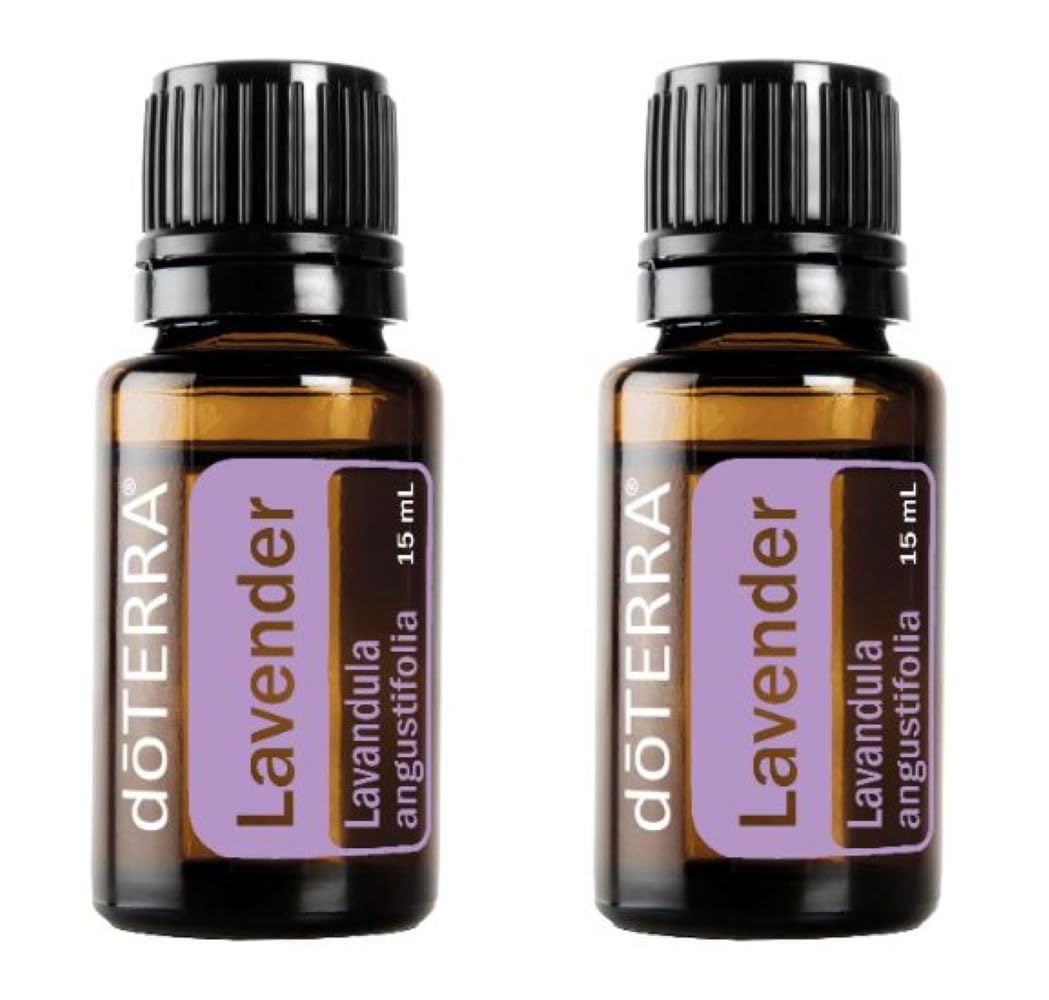 doTERRA frascos frontales pack de 2 mostrando conservación y aroma