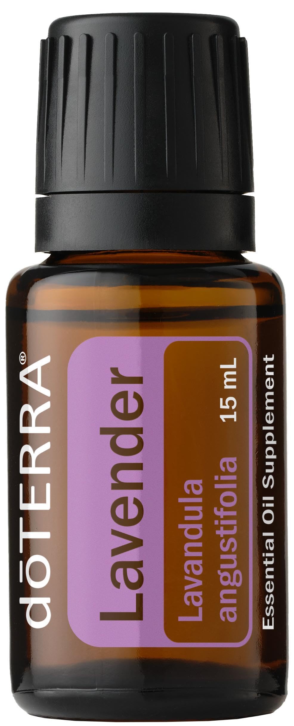 doTERRA botella frontal 15 ml mostrando diseño y uso aromático