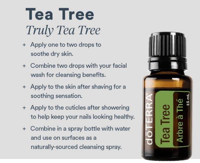 doTERRA spray casero con Melaleuca, limpieza de superficies efectiva