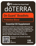 doTERRA beadlets en contexto de viaje demostrando frescura y uso portátil
