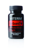 doTERRA envase On Guard+ softgels frontal mostrando 60 cápsulas, práctico para llevar
