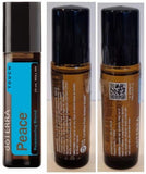 doTERRA Peace Touch uso en muñeca durante pausa aporta calma inmediata