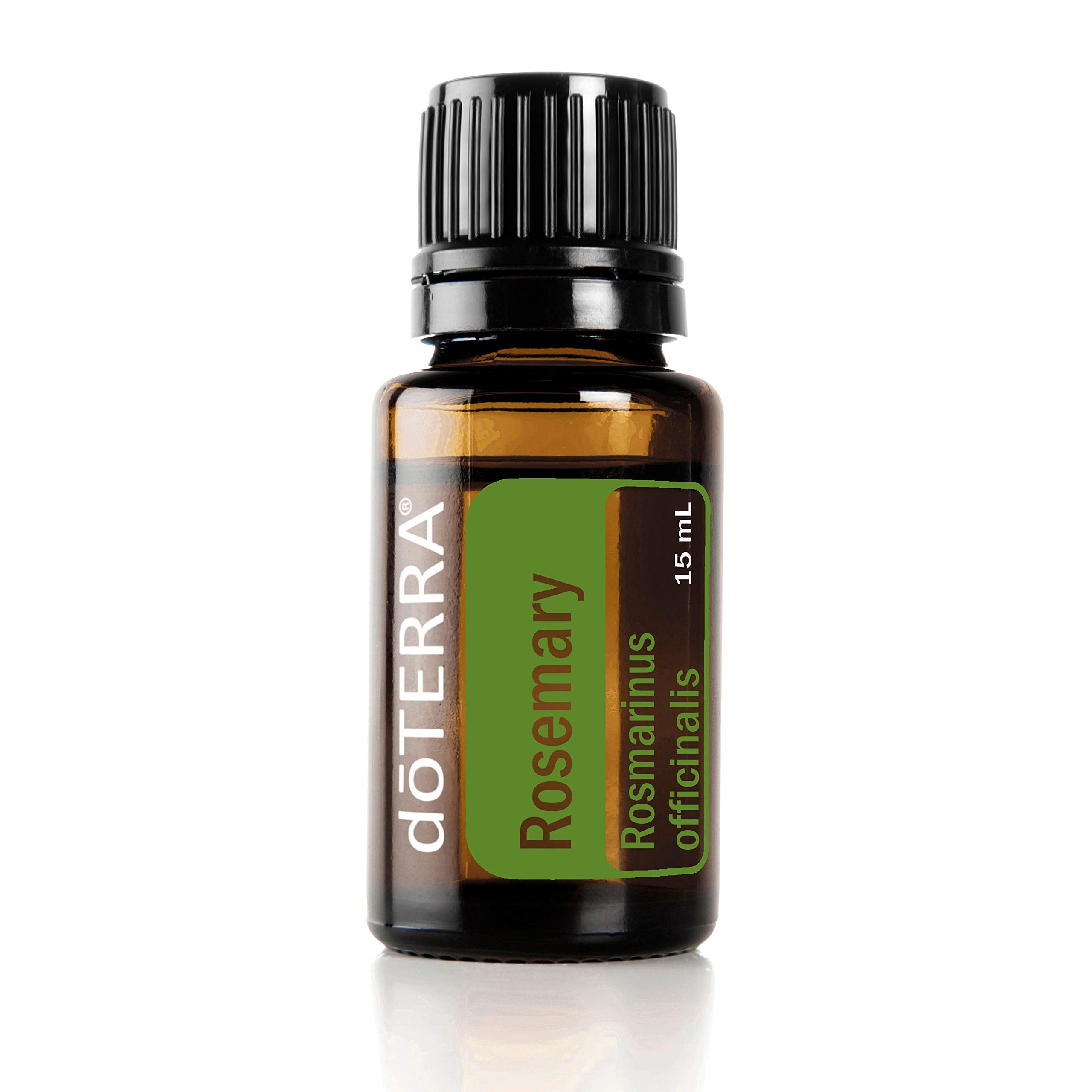 doTERRA romero botella frontal muestra aroma vigorizante
