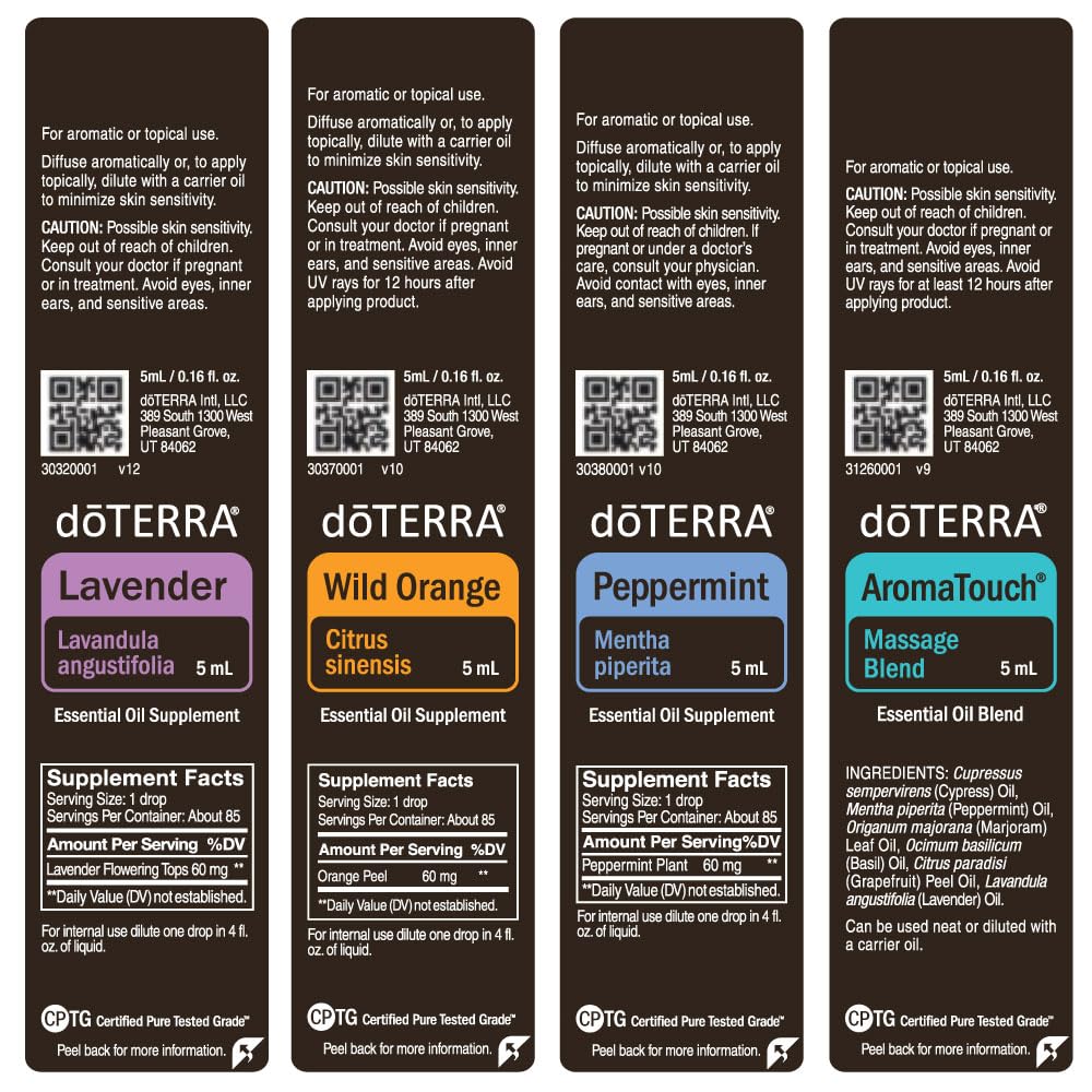 doTERRA uso en coche con frasco abierto y paño para aplicar aroma fresco