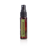 doTERRA TerraShield frontal del envase 30 ml mostrando etiqueta y tamaño portátil