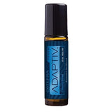 doTERRA Adaptiv Touch comparación de tamaño junto a un smartphone, formato portátil