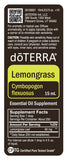 doTERRA ilustración de ingredientes Lemongrass destacando su pureza