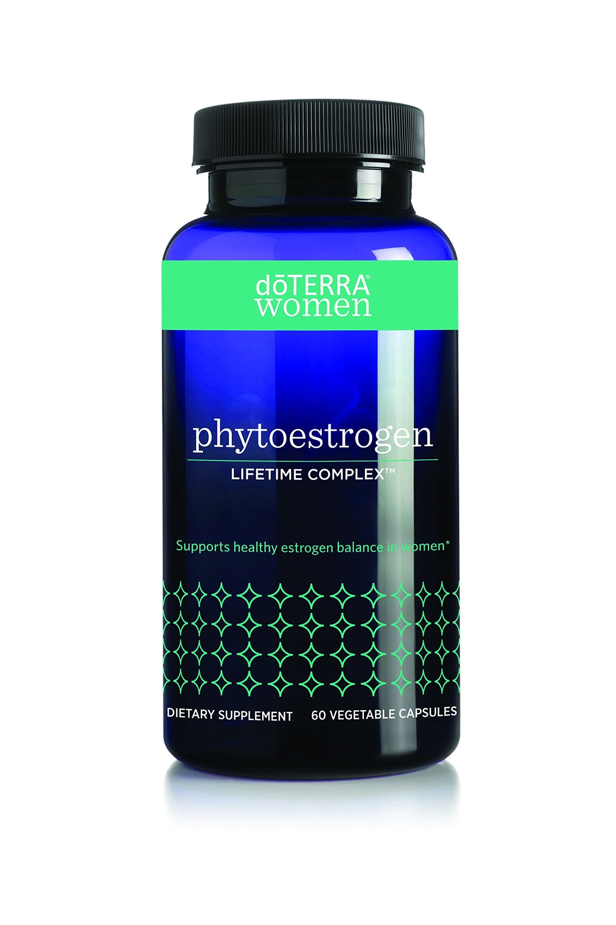 doTERRA frasco frontal de Women's Phytoestrogen 60 cápsulas para apoyo hormonal