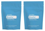 doTERRA Breathe presentación frontal mostrando paquete doble y conveniencia portátil