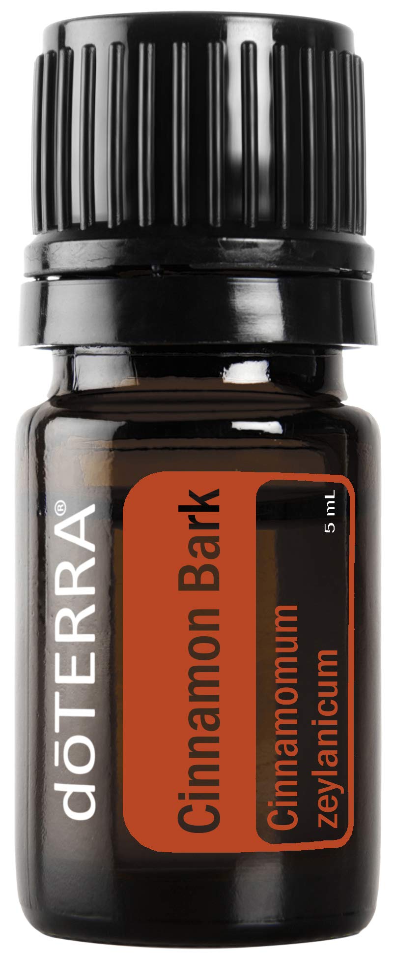 doTERRA botella frontal de Cinnamon Bark 5 ml, aroma especiado concentrado