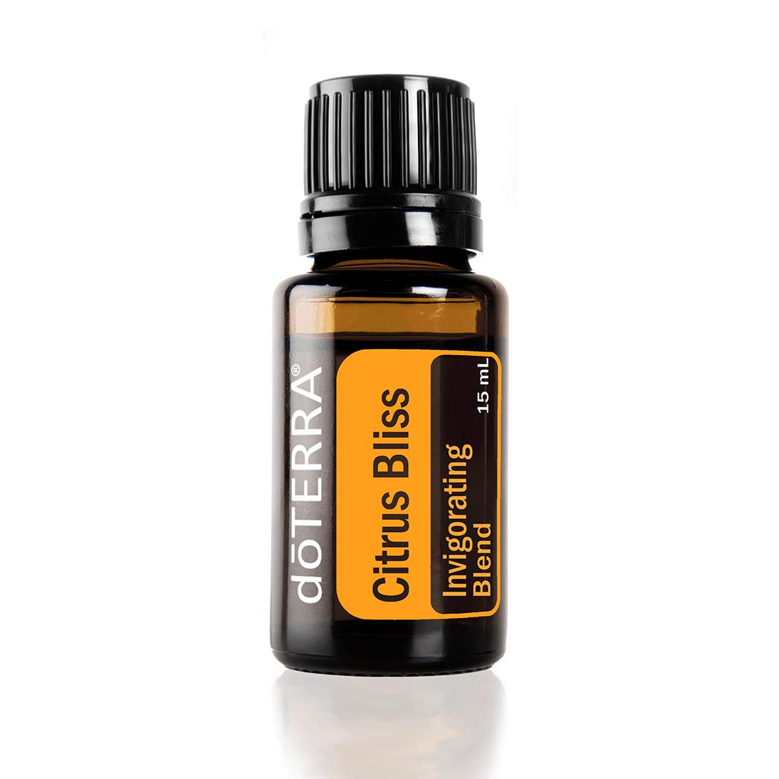 doTERRA Citrus Bliss frasco frontal mostrando etiqueta clara y formato 15 ml