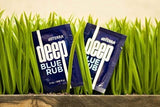 doTERRA Deep Blue Rub aplicado en pierna tras ejercicio, alivio puntual