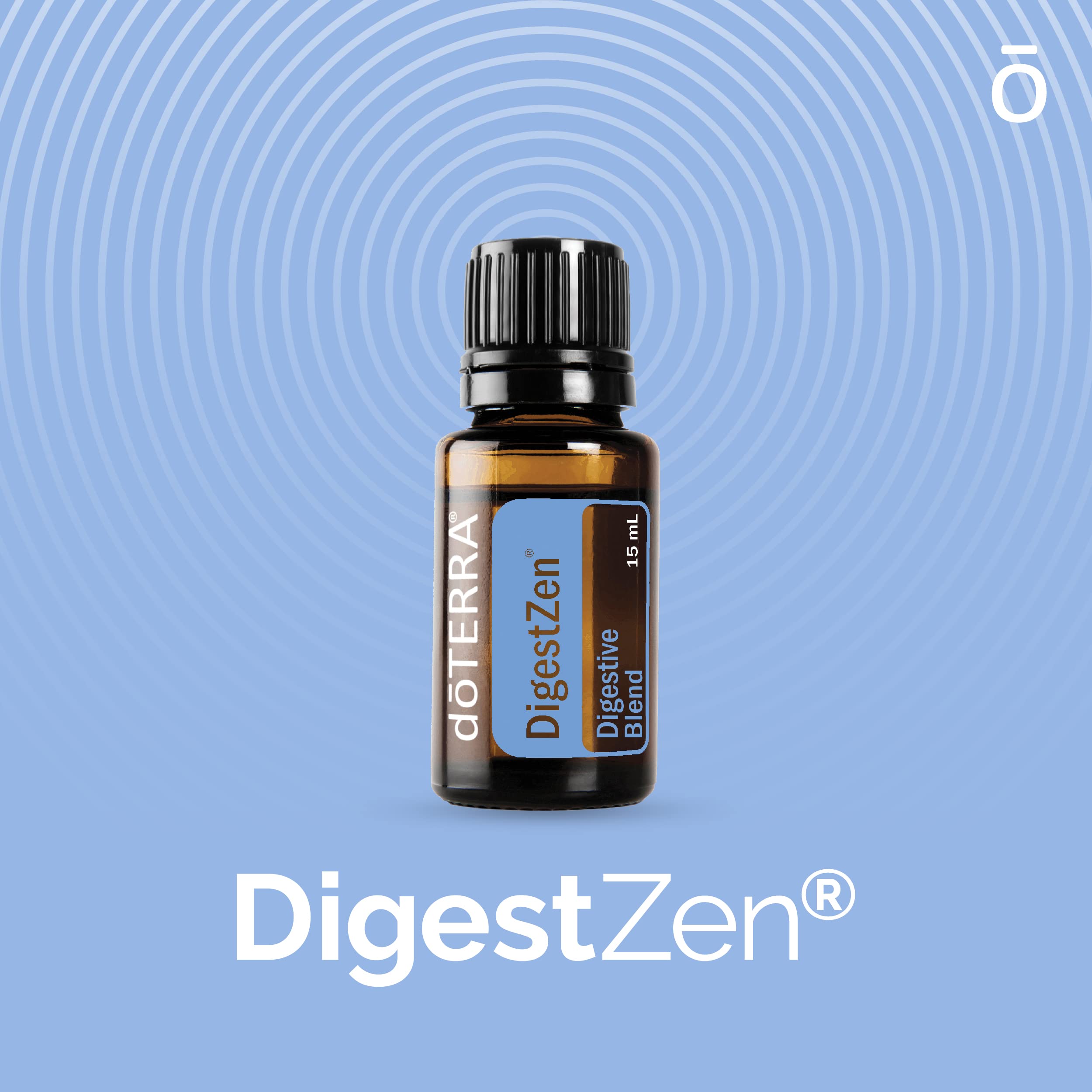 Aplicación de doTERRA DigestZen en abdomen para confort tras comidas