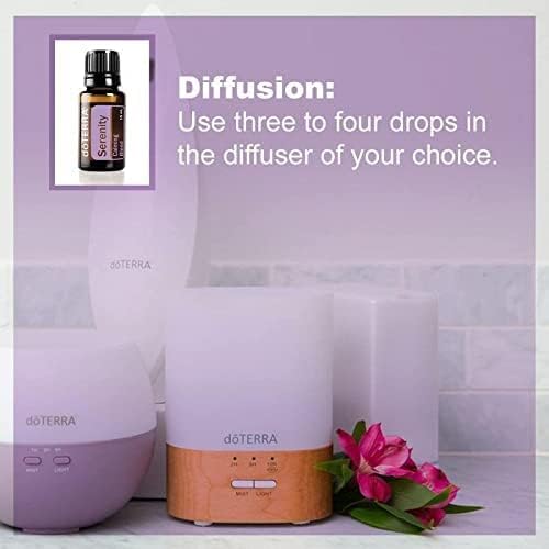 doTERRA gota de Serenity textura y pureza aromática
