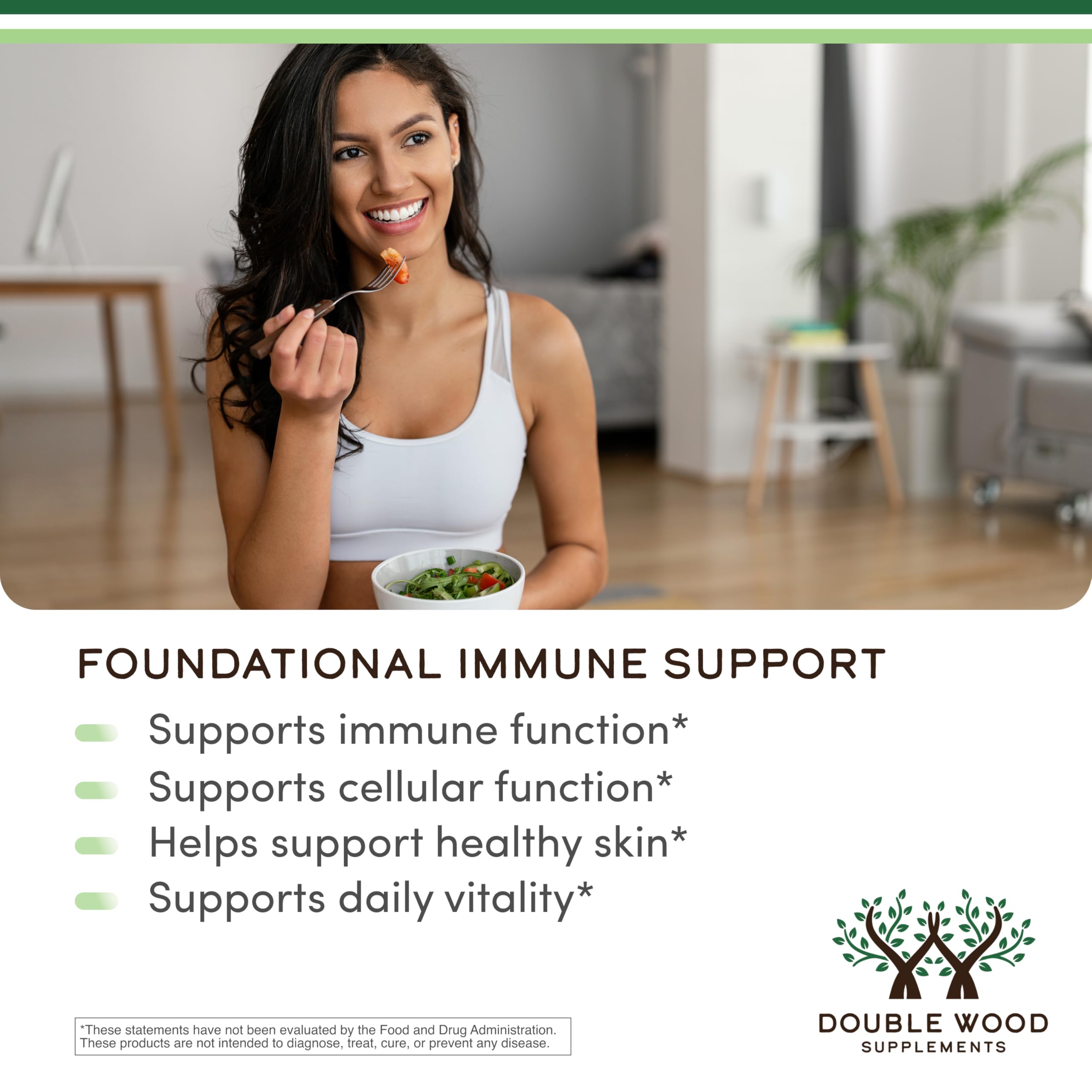 Double Wood cápsulas en mano para mostrar escala y cantidad por envase