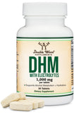 Double Wood Supplements envase frontal mostrando etiqueta clara y concentración DHM