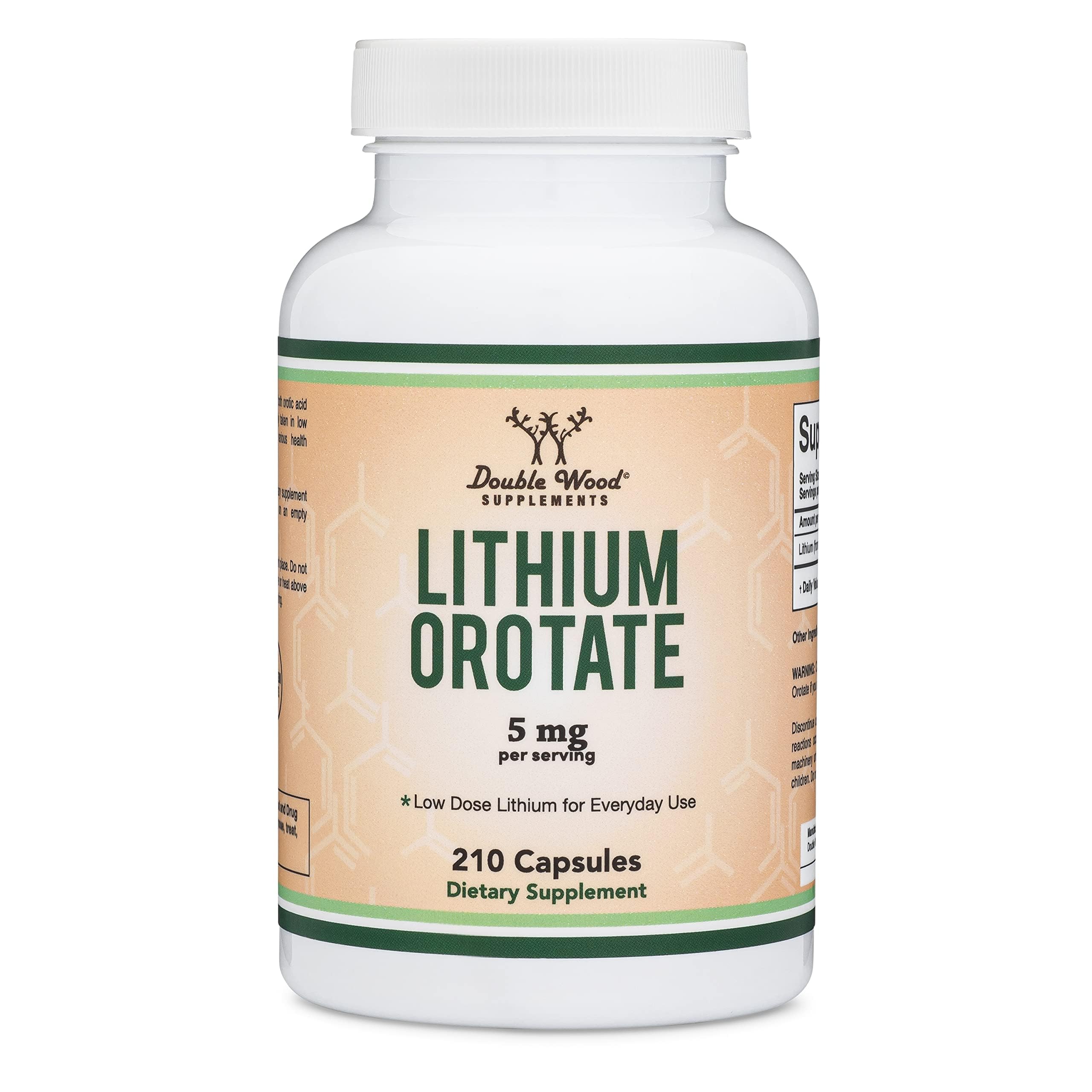 Double Wood etiqueta nutricional destacando pruebas y certificados