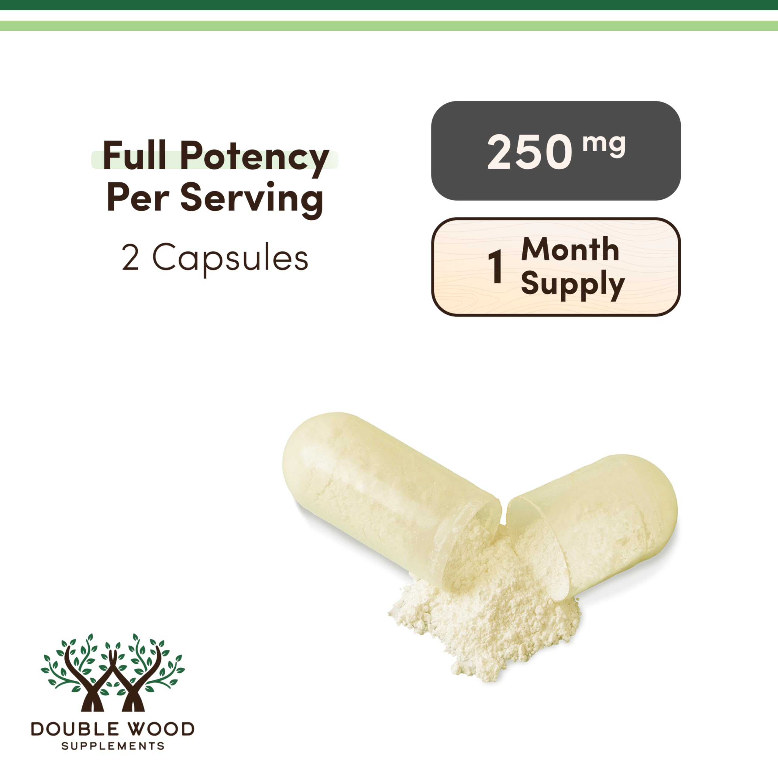 Double Wood primer plano de ingredientes y tabla nutricional para transparencia