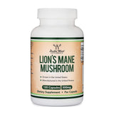 Double Wood Supplements frasco frontal mostrando 120 cápsulas y marca