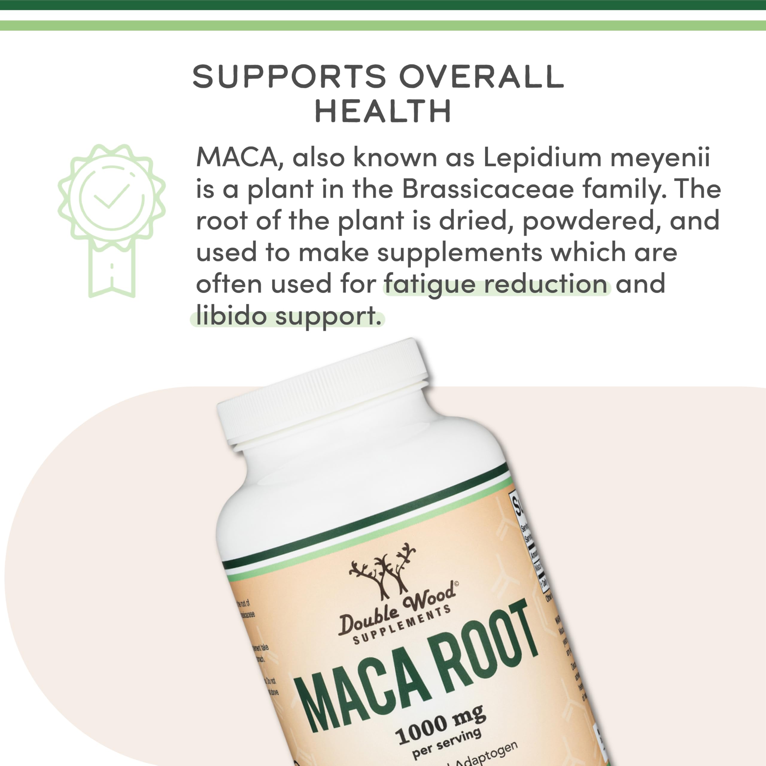 Double Wood Supplements cápsulas junto a accesorios deportivos, su uso en rutina activa