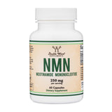 Double Wood Supplements frasco frontal mostrando 60 cápsulas y etiqueta clara