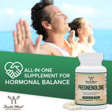 Double Wood Supplements etiqueta mostrando ingredientes y pruebas