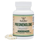 Double Wood Supplements frasco frontal mostrando diseño y cantidad
