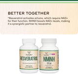 Double Wood Supplements etiqueta nutricional mostrando dosis y estandarización