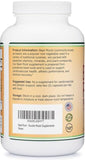 Double Wood Supplements comparación de tamaño del frasco para duración del suministro