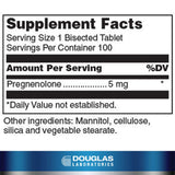 Douglas Laboratories detalle de comprimido de 5 mg resaltando dosificación precisa