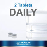 Douglas Laboratories textura de la tableta mostrando superficie lisa y consistente