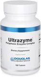 Douglas Laboratories Ultrazyme frente del empaque mostrando etiqueta y beneficios