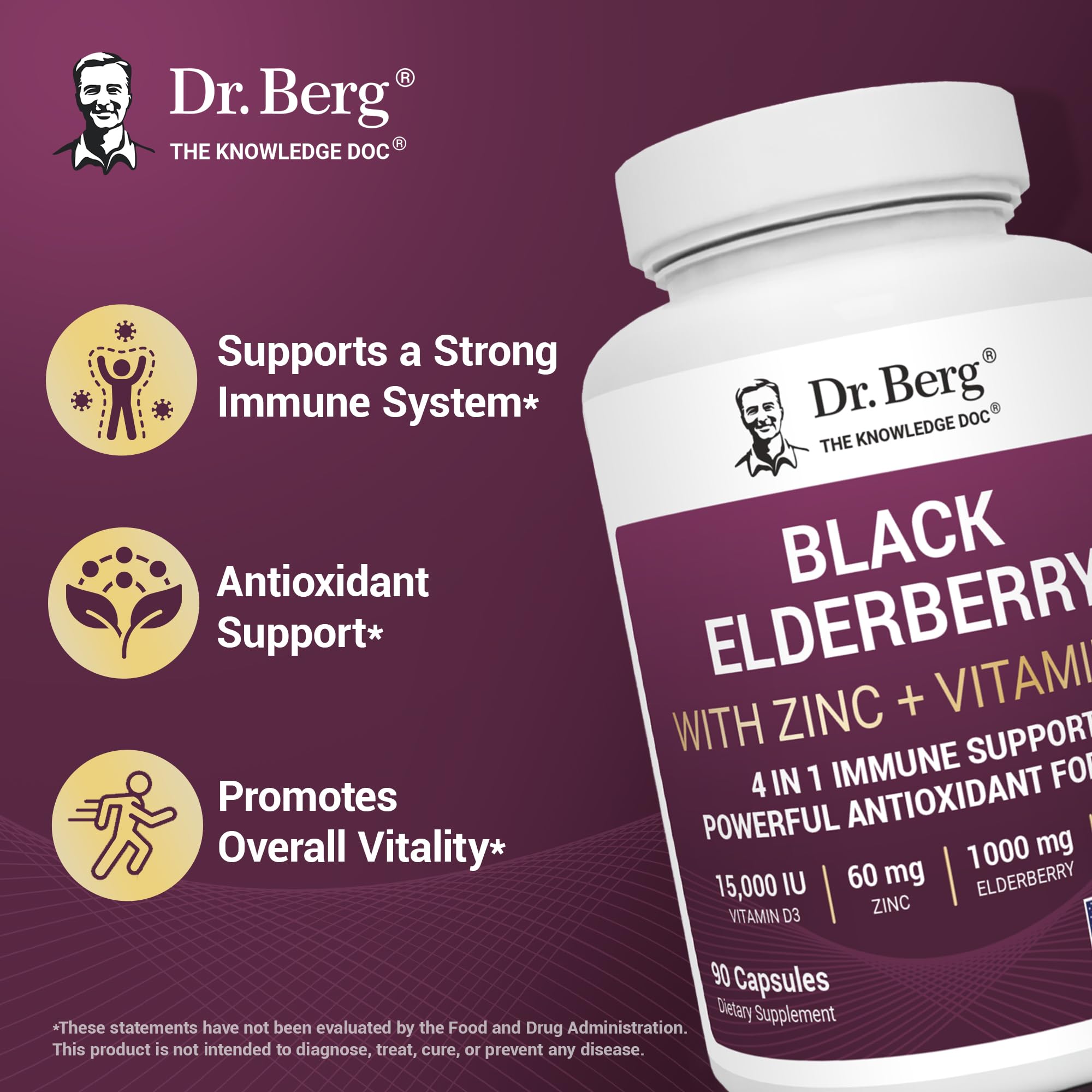 Dr. Berg etiqueta nutricional detallada para información precisa