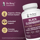Dr. Berg etiqueta nutricional detallada para información precisa