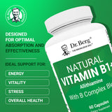 Dr. Berg etiqueta en primer plano con lista de ingredientes legible