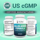 Dr. Berg cápsula en mano para comparar tamaño y dosis recomendada