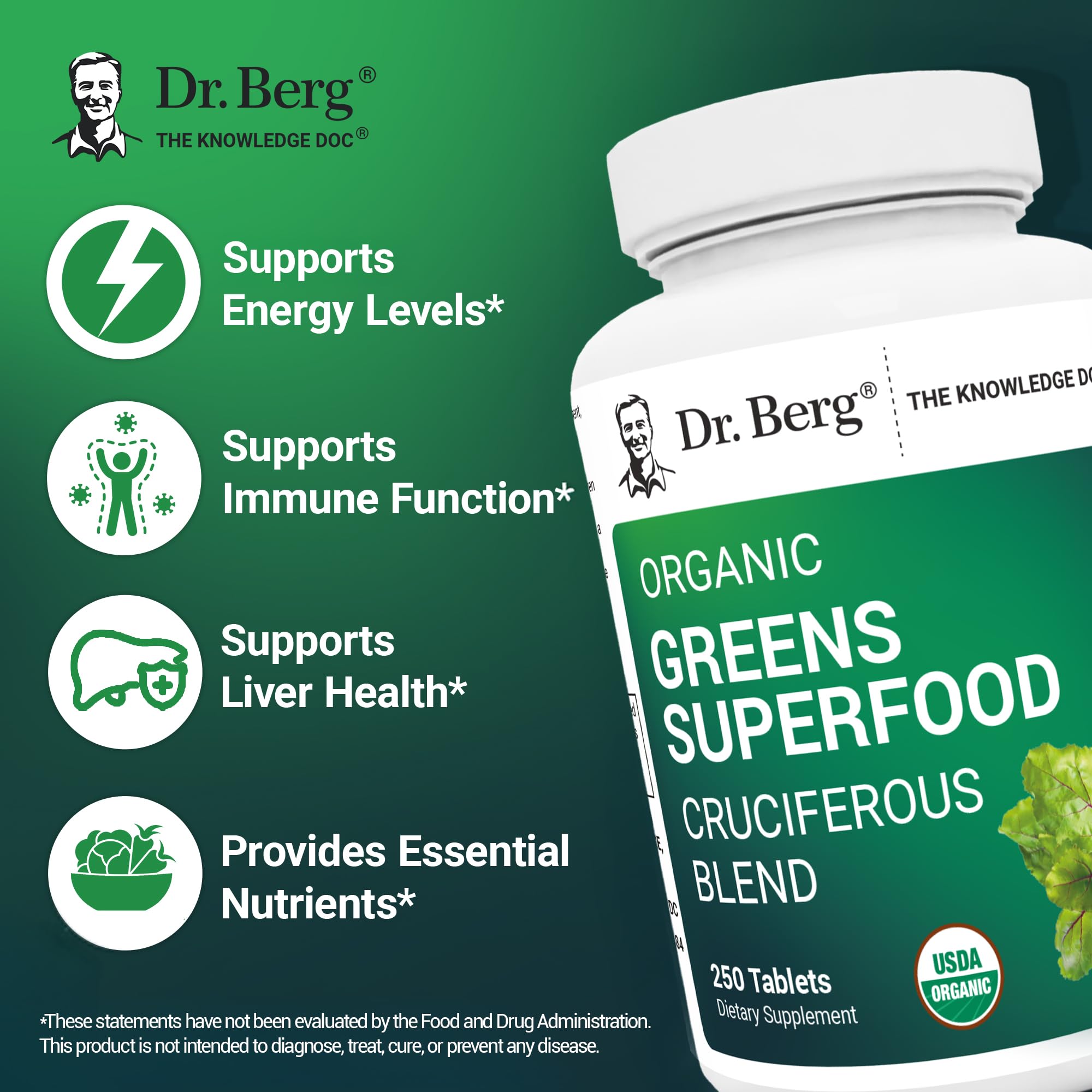 Dr. Berg montaje de vegetales liofilizados usados y beneficios