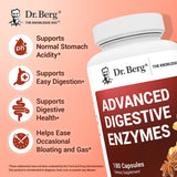Dr. Berg ingredientes naturales ACV jengibre menta integrados para digestión equilibrada